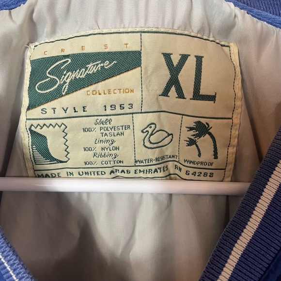 Cheetos Chester American Flag Embroidered Vintage Windbreaker Pullover Navy XL - Picture 5 of 11